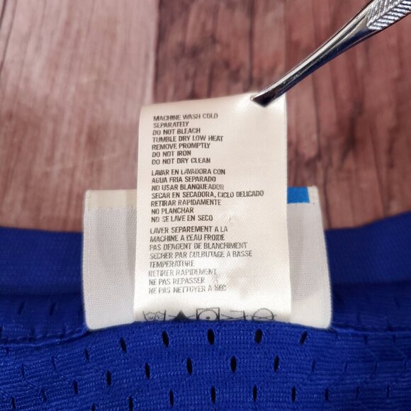 *FLAWS* Adidas Mens XL Julius Erving #6 76ers NBA Hardwood Classics Jersey - Picture 14 of 16